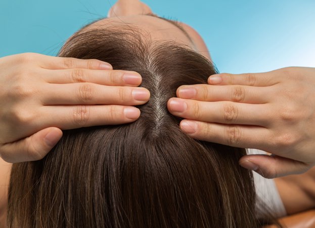 Capiloscope au salon de coiffure 